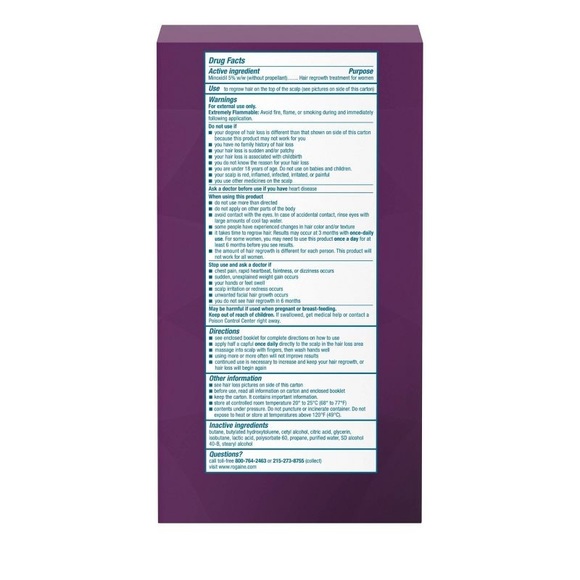 2-Pks Women’s Rogaine Reactivates Hair Growth Supply. Hair read below, please. - Picture 10 of 15
